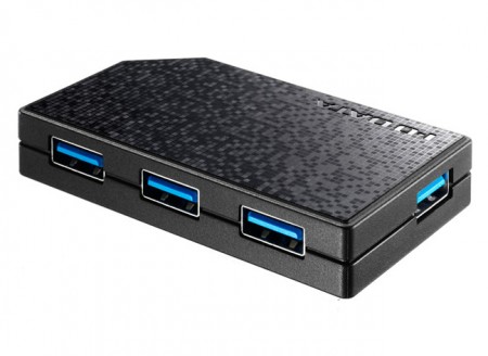 HDD等USB機器を最大4台接続できる、USB3.0対応ハブがアイ・オー・データから