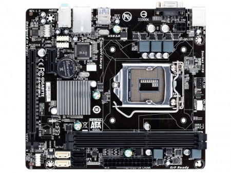 190×170mmサイズのコンパクトMicroATXマザーボード、GIGABYTE「GA-H81M-S」