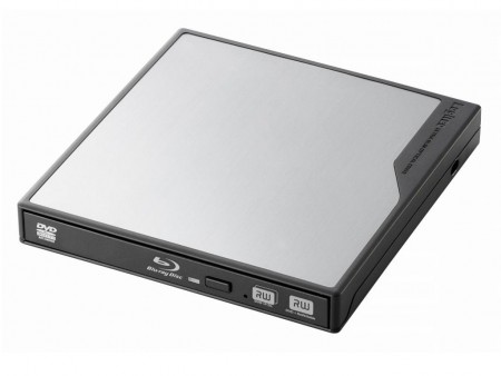 USBバスパワー駆動のスリムなMac向けポータブルBlu-rayドライブ、ロジテック「LBD-PMJ6U3MSV」