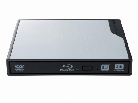 USBバスパワー駆動のスリムなMac向けポータブルBlu-rayドライブ、ロジテック「LBD-PMJ6U3MSV」