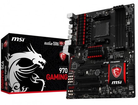 MSI、Socket AM3+対応のゲーミングマザーボード「970 GAMING」発売