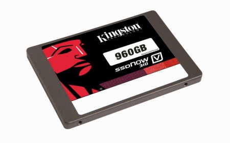 Kingston、容量960GBのSATA3.0対応2.5インチSSD「SSDNow V310」シリーズ