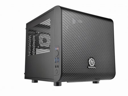 売価約5,000円のCube型Mini-ITXケース、Thermaltake「Core V1」8月上旬発売