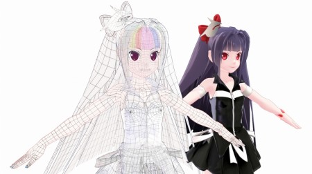 マウス、オリジナル「Tuneちゃん」を作成できるMMDモデル向け「UVデータ」の無償配布開始