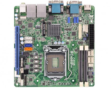 拡張性を重視したLGA1150対応Mini-ITXマザーボード、Axiomtek「MANO881」