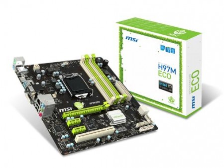 消費電力を最大40％削減できるH97マザーボード、MSI「H97M ECO」8月上旬発売