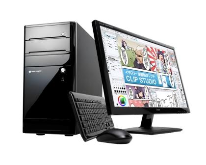 マウスコンピューター、「CLIP STUDIO PAINT」推奨クリエイター向けPC全4機種発売