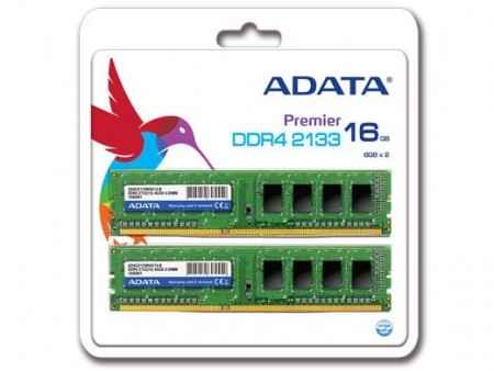 ADATA、17GB/s転送に対応する“Haswell-E”のためのDDR4メモリ「Premier DDR4 2133 U-DIMM」