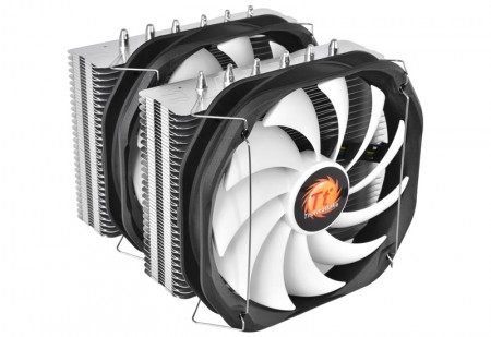 静音・高冷却を謳うデュアルタワーサイドフロー、Thermaltake「Frio Extreme Silent 14 Dual」