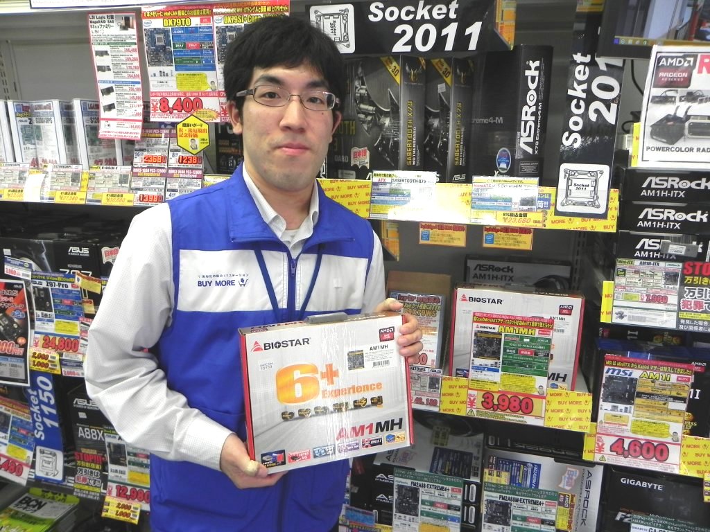 BUY MORE秋葉原本店の池上さん