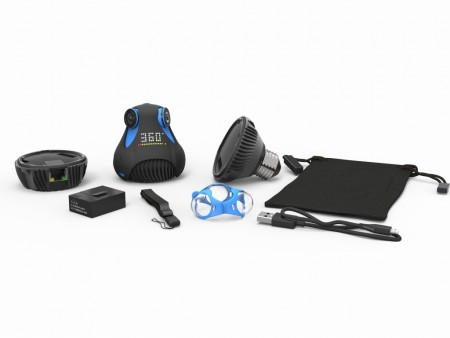 GIROPTIC、世界初のフルHD対応360度パノラマ動画カメラ「360cam」11月発売