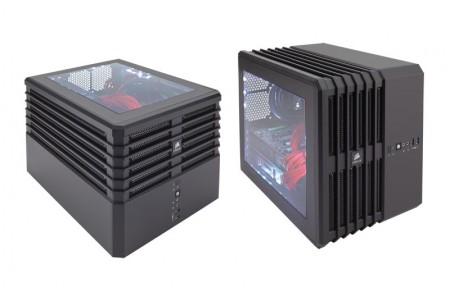 MicroATX対応のデュアルチャンバーCube型ケース、CORSAIR「Carbide Air 240」発売
