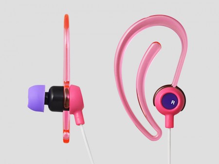 エレコム、ジョギングやウォーキングにも最適な外部の音が聞こえて外れにくいスポーツ向けヘッドホン