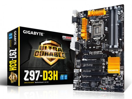CFD、Intel Z97搭載 GIGABYTE「GA-Z97-D3H」「GA-Z97M-DS3H」取扱い開始
