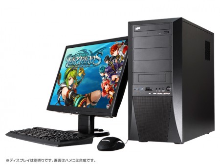ドスパラ、オンラインRPG「タルタロス：リバース」推奨デスクトップ2種とノートPC 1種
