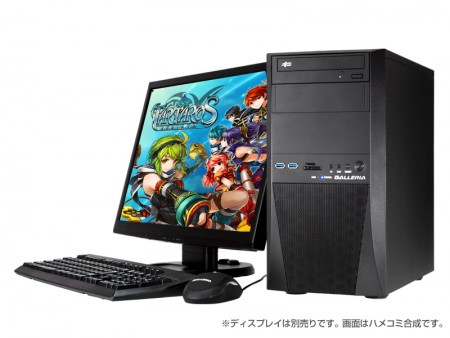 ドスパラ、オンラインRPG「タルタロス：リバース」推奨デスクトップ2種とノートPC 1種