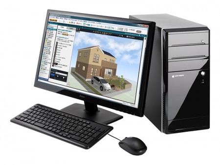 マウス、「3Dマイホームデザイナー」シリーズ動作確認済の公認モデル8万円台から3機種