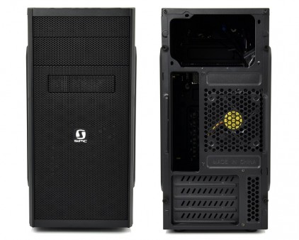 ポーランド発、フロントオールメッシュの高冷却ミニタワー、SilentiumPC「Brutus S20 Pure Black」