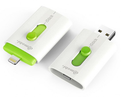 PQI、Apple MFi認証取得でLightningコネクタ搭載のUSBフラッシュドライブ「Gmobi iStick」