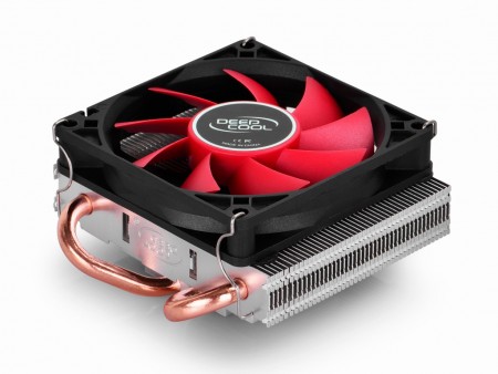 全高47mm、TDP100W対応のロープロファイルCPUクーラー、Deepcool「HTPC-200」