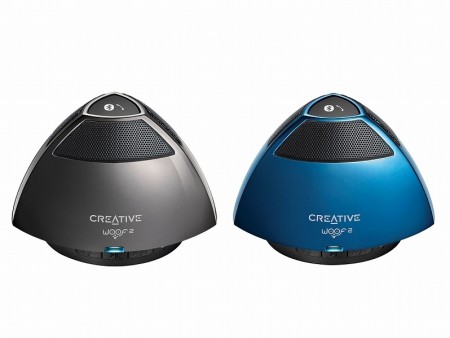 クリエイティブ、バッテリ内蔵ポータブルスピーカー「Creative Woof 2」などBluetooth対応モデル2種