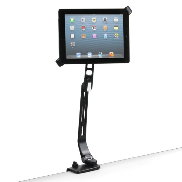 堅牢アームで自由自在可動。センチュリー、金属製の「鉄腕フレキシブルタブレットアーム」発売