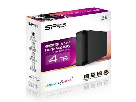 最大4TBを持ち歩く。USB3.0対応の大容量ポータブルHDD、Silicon Power