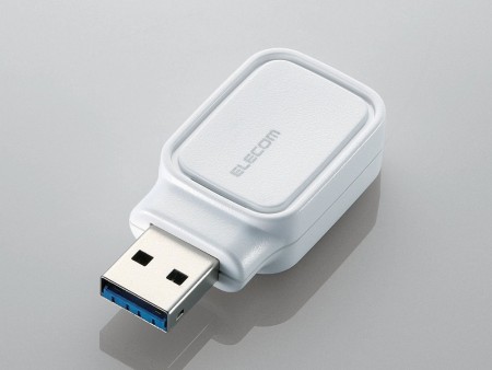 エレコム、最大876bps転送を誇る世界最小・最軽量級の11ac対応無線LANアダプタ「WDC-867SU3S」