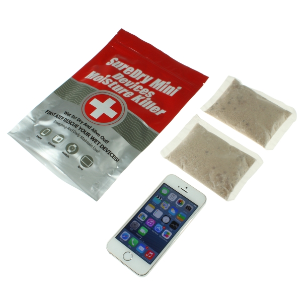 水没スマホが復活できるかもしれない、デジタル機器用乾燥剤パックが上海問屋より