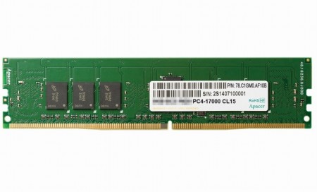 Apacer、Haswell-Eとの完全互換を謳うDDR4メモリ「DDR4 2133 U-DIMM」シリーズ