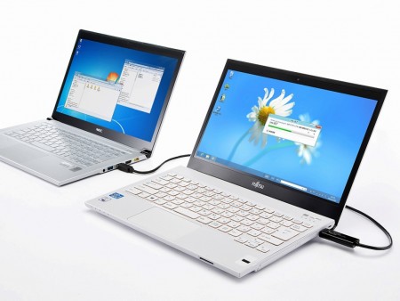 コピペ感覚でデータ転送できるUSB3.0対応のリンクケーブル、サンワサプライ「KB-USB-LINK4」