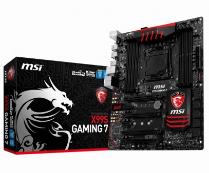 MSI、4-Wayマルチグラフィックス対応のIntel X99マザーボード「X99S GAMING 7」など2種発売