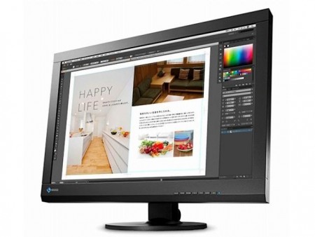 ハードウェアキャリブレーション対応のクリエイター向け24インチ液晶、EIZO「ColorEdge CS240-CN」