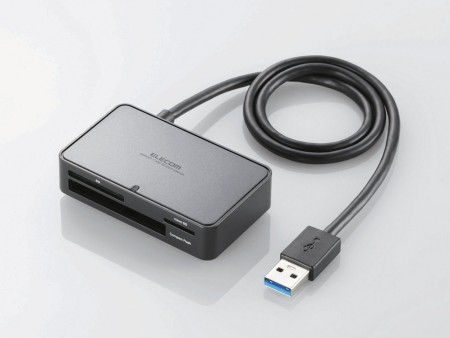 デジカメ直結より約40倍高速なカードリーダ、エレコム「MR3-A007」シリーズなど3種
