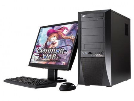 ドスパラ、購入特典付きオンラインゲーム「MIRROR WAR」推奨PC計2機種