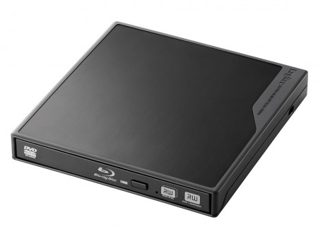 編集・保存ソフト付きバスパワー駆動のポータブルBDドライブ、ロジテック「LBD-PMJ6U3V」