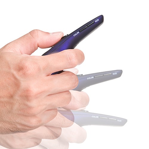 片手でスイスイ操作。48パターンの視線誘導も可能なジェスチャーマウス、サンワ「400-MA056」