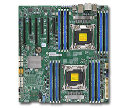 SUPERMICRO、Haswell-EP対応のデュアルXeonマザー「X10DRL-i」など