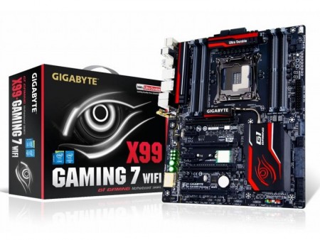 ゲーミングマザー「GA-X99-GAMING 7 WIFI」など、GIGABYTEのHaswell-E対応モデル3製品が発売
