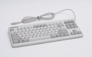 全キー押下圧55gの英語87キーボード、東プレ「REALFORCE87U-55」など2種