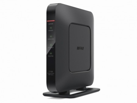 バッファロー、スマホだけで簡単設定できる11ac対応無線LANルーター「WSR-1166DHP」リリース