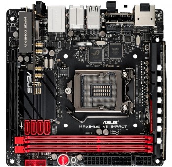 機能満載のハイエンドゲーミングMini-ITX、ASUS「MAXIMUS VII IMPACT」13日発売