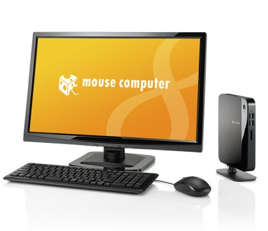 マウス、VESAマウント標準搭載の”背負える”超小型PCが3万円台から