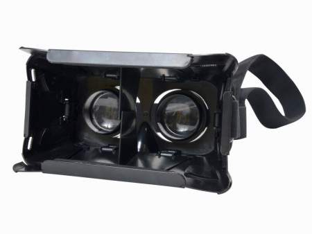 スマホでお手軽VR体験。飛び出す3D動画が楽しめる「スマホDEヴァーチャル3Dゴーグル」サンコーから