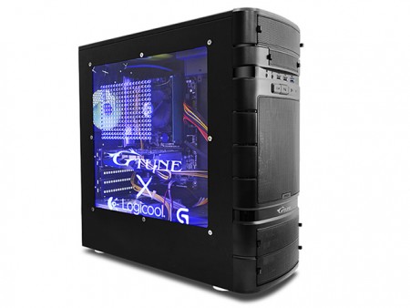マウスG-Tune、iiyama液晶セットのLogicool GコラボPC「NEXTGEAR-MICRO im550PA3-LG」