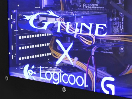 マウスG-Tune、iiyama液晶セットのLogicool GコラボPC「NEXTGEAR-MICRO im550PA3-LG」