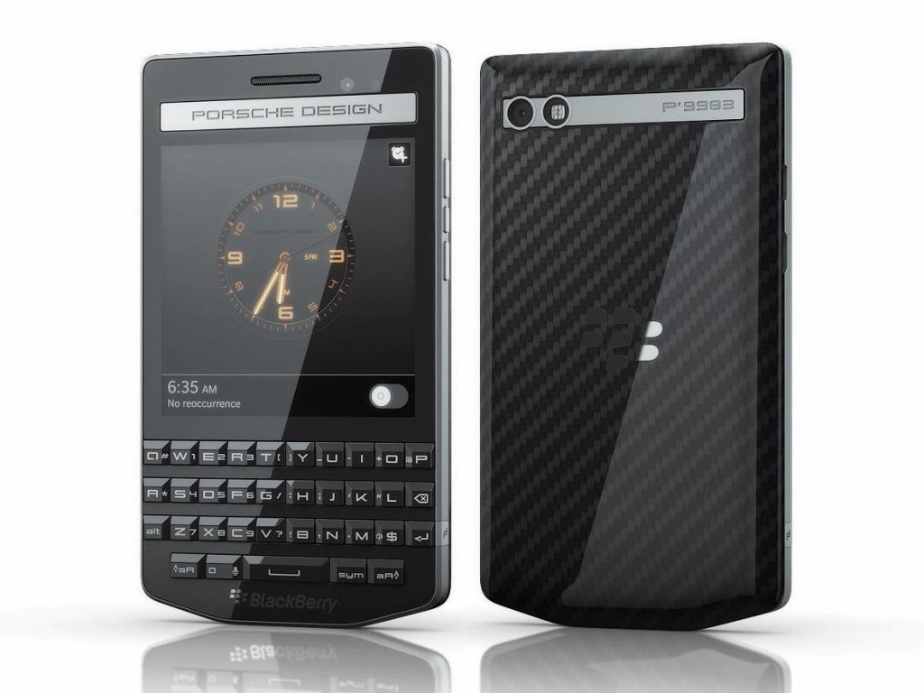 BlackBerry PORSCHE DESIGN P'9983 スマートフォン ポルシェコラボの