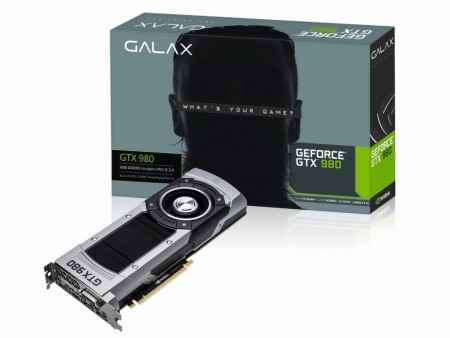 GALAX、GeForce GTX 980/970搭載グラフィックスカード「GF PGTX980/4GD5」など3種