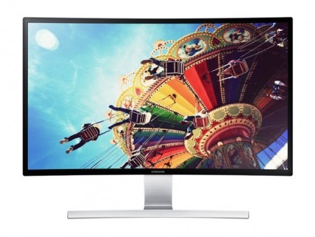 SAMSUNG、曲面VAパネルを採用する27インチフルHD液晶ディスプレイ「S27D590C」リリース