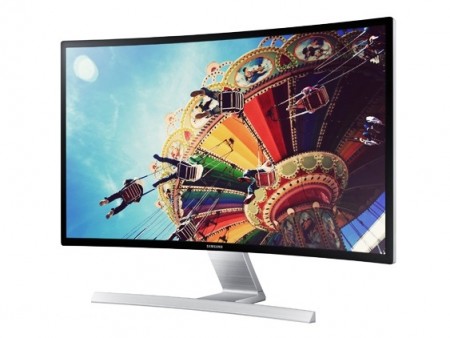 SAMSUNG、曲面VAパネルを採用する27インチフルHD液晶ディスプレイ「S27D590C」リリース
